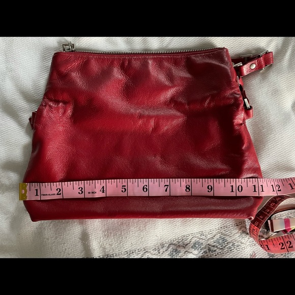 Maxima Red Foldover Clutch - Picture 8 of 9